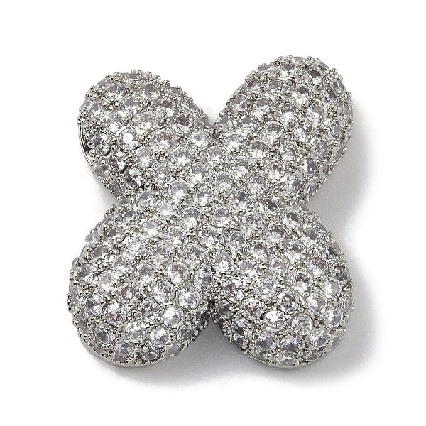 PandaHall Rack Plating Brass Micro Pave Clear Cubic Zirconia Pendants, Long-Lasting Plated, Platium, Letter X, 33x25.5x6.5mm, Hole: 4x2.5mm..., Silver
PandaHall Rack Plating Brass Micro Pave Clear Cubic Zirconia Pendants, Long-Lasting Plated, Platium, Letter X, 33x25.5x6.5mm, Hole: 4x2.5mm..., Silver