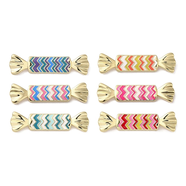 PandaHall Rack Plating Brass Enamel Connector Charms, Long-Lasting Plated, Lead Free & Cadmium Free, Real 18K Gold Plated, Candy Link, Mixed..., Multicolor
PandaHall Rack Plating Brass Enamel Connector Charms, Long-Lasting Plated, Lead Free & Cadmium Free, Real 18K Gold Plated, Candy Link, Mixed..., Multicolor