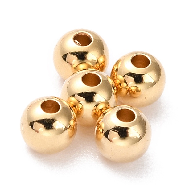 PandaHall Brass Beads, Long-Lasting Plated, Round, Real 24K Gold Plated, 2mm, Hole: 1mm Brass Round
PandaHall Brass Beads, Long-Lasting Plated, Round, Real 24K Gold Plated, 2mm, Hole: 1mm Brass Round