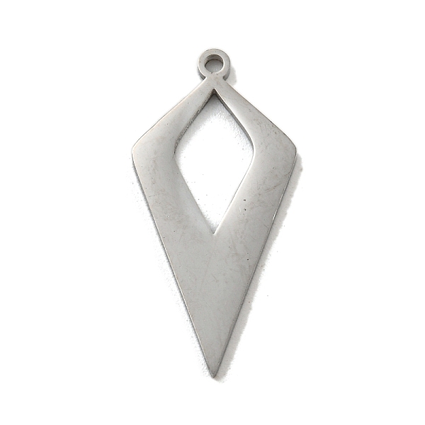 PandaHall 304 Stainless Steel Pendants, Laser Cut, Stainless Steel Color, Kite, 24.5x12x1mm, Hole: 1.2mm 304 Stainless Steel Kite
PandaHall 304 Stainless Steel Pendants, Laser Cut, Stainless Steel Color, Kite, 24.5x12x1mm, Hole: 1.2mm 304 Stainless Steel Kite