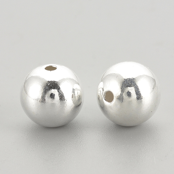 PandaHall 925 Sterling Silver Beads, Round, Silver, 8x7.5mm, Hole: 1.5mm Sterling Silver Round Silver
PandaHall 925 Sterling Silver Beads, Round, Silver, 8x7.5mm, Hole: 1.5mm Sterling Silver Round Silver