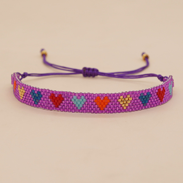 PandaHall Heart Handmade Miyuki Seed Bead Braided Bead Bracelets for Women Seed Beads Heart
PandaHall Heart Handmade Miyuki Seed Bead Braided Bead Bracelets for Women Seed Beads Heart