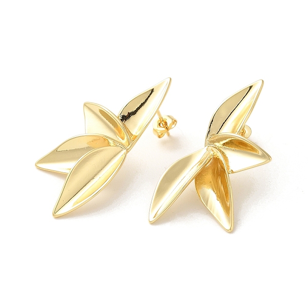 PandaHall Brass Stud Earrings for Women, Leaf, Real 18K Gold Plated, 40.5x21mm Brass Leaf
PandaHall Brass Stud Earrings for Women, Leaf, Real 18K Gold Plated, 40.5x21mm Brass Leaf