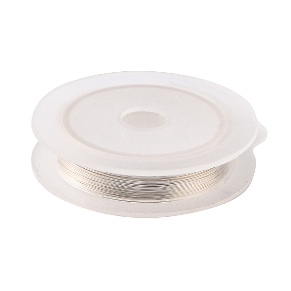 PandaHall Round Copper Wire for Jewelry Making, Silver, 26 Gauge, 0.4mm, about 15m/roll Copper Round
PandaHall Round Copper Wire for Jewelry Making, Silver, 26 Gauge, 0.4mm, about 15m/roll Copper Round