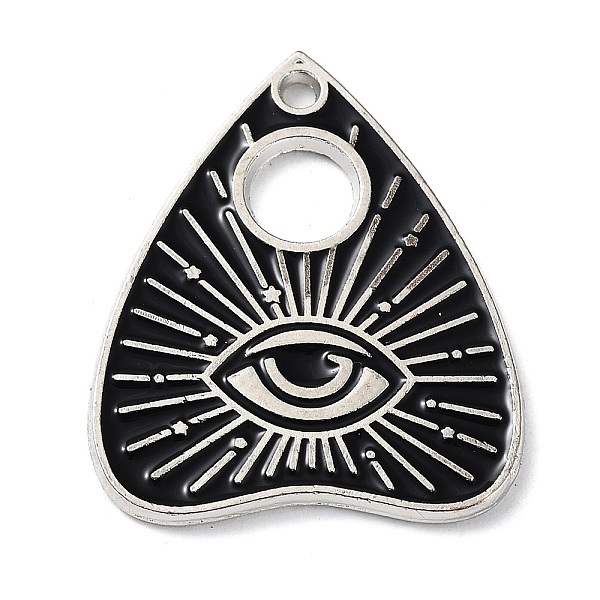 PandaHall Alloy Enamel Pendants, Platinum, Black Talking Board Pattern Charm, Eye, 25.5x21x1.5mm, Hole: 1.6mm Alloy+Enamel Eye
PandaHall Alloy Enamel Pendants, Platinum, Black Talking Board Pattern Charm, Eye, 25.5x21x1.5mm, Hole: 1.6mm Alloy+Enamel Eye