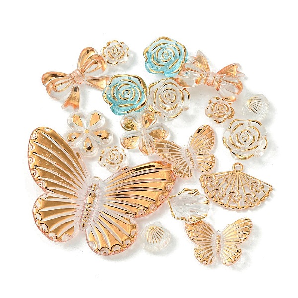 PandaHall Transparent Acrylic Beads, Mixed shapes, Pale Turquoise, 10.5~47x11.5~61x2.5~7.5mm, Hole: 1.6~2.5mm, about 349pcs/500g Acrylic...
PandaHall Transparent Acrylic Beads, Mixed shapes, Pale Turquoise, 10.5~47x11.5~61x2.5~7.5mm, Hole: 1.6~2.5mm, about 349pcs/500g Acrylic...