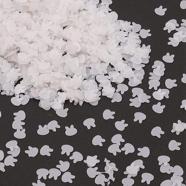 PandaHall Plastic Sequins, Sewing Craft Decorations, Rabbit Head, WhiteSmoke, 4x4x0.2mm Plastic Rabbit White
PandaHall Plastic Sequins, Sewing Craft Decorations, Rabbit Head, WhiteSmoke, 4x4x0.2mm Plastic Rabbit White