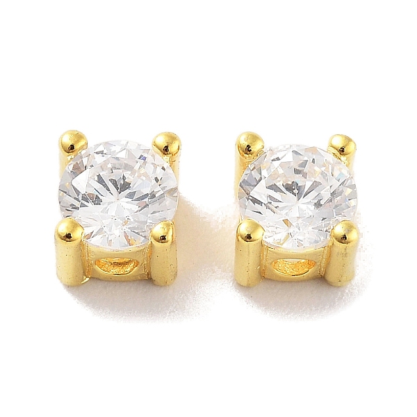 PandaHall Real 18K Gold Plated 925 Sterling Silver Bead, with Cubic Zirconia, Flat Round, with S925 Stamp, Clear, 4x4x4mm, Hole: 1.2mm...
PandaHall Real 18K Gold Plated 925 Sterling Silver Bead, with Cubic Zirconia, Flat Round, with S925 Stamp, Clear, 4x4x4mm, Hole: 1.2mm...