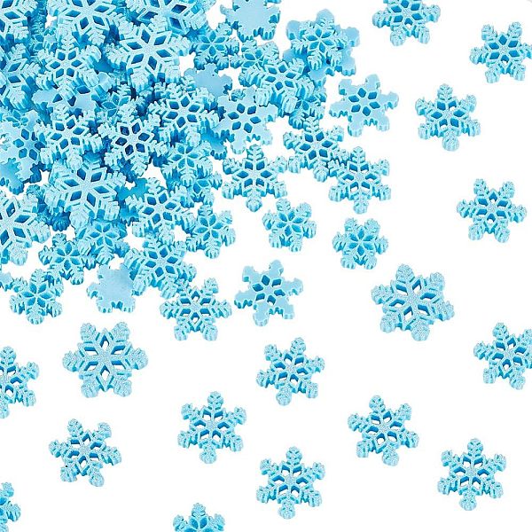 PandaHall Olycraft 100Pcc 3 Styles Christmas Theme Opaque Resin Cabochons, Snowflake, Dodger Blue, 17~24x18~26.5x4.5mm Resin Snowflake
PandaHall Olycraft 100Pcc 3 Styles Christmas Theme Opaque Resin Cabochons, Snowflake, Dodger Blue, 17~24x18~26.5x4.5mm Resin Snowflake