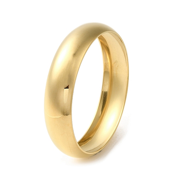 PandaHall 304 Stainless Steel Plain Bangles, Golden, Wide: 15mm, Inner Diameter: 2-3/8 inch(6cm) 304 Stainless Steel
PandaHall 304 Stainless Steel Plain Bangles, Golden, Wide: 15mm, Inner Diameter: 2-3/8 inch(6cm) 304 Stainless Steel