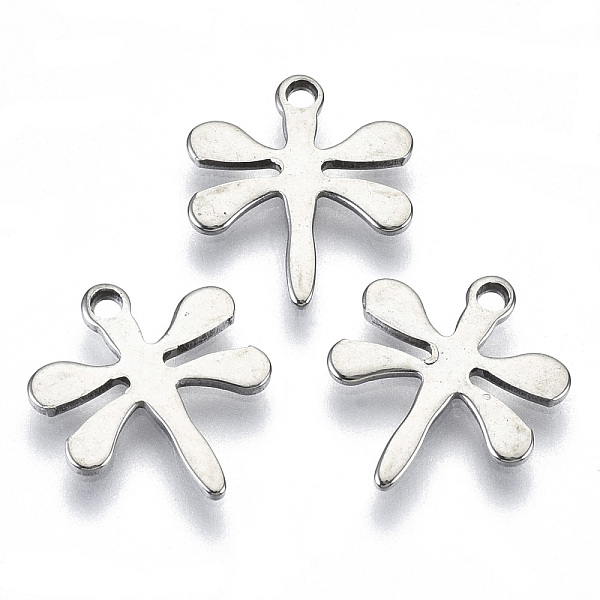 PandaHall 201 Stainless Steel Charms, Laser Cut, Dragonfly, Stainless Steel Color, 12x10.5x0.8mm, Hole: 1.2mm 201 Stainless Steel Dragonfly
PandaHall 201 Stainless Steel Charms, Laser Cut, Dragonfly, Stainless Steel Color, 12x10.5x0.8mm, Hole: 1.2mm 201 Stainless Steel Dragonfly