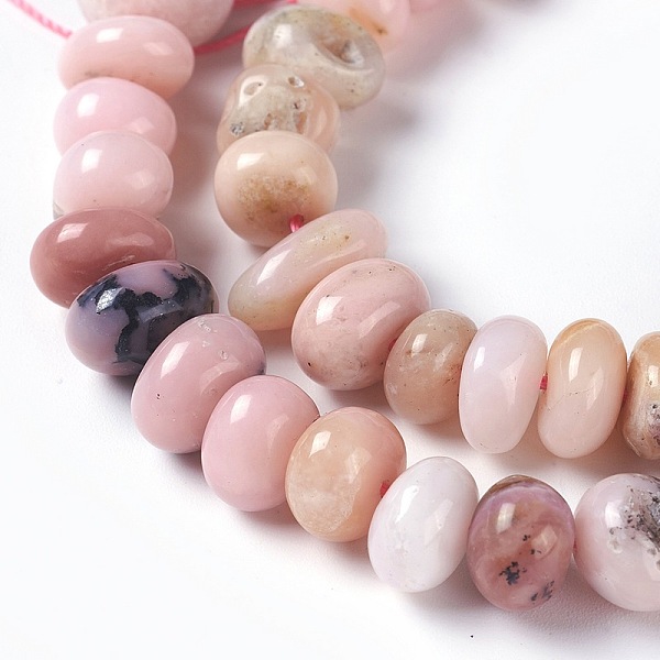 PandaHall Natural Pink Opal Beads Strands, Nuggets, 8~12x6~9mm, Hole: 1mm, about 63pcs/strand, 15.7 inch(40cm) Pink Opal Nuggets
PandaHall Natural Pink Opal Beads Strands, Nuggets, 8~12x6~9mm, Hole: 1mm, about 63pcs/strand, 15.7 inch(40cm) Pink Opal Nuggets