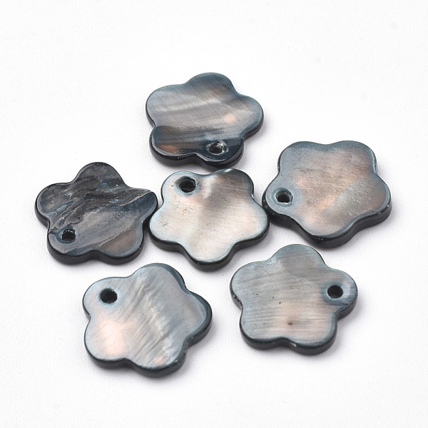 PandaHall Freshwater Shell Charms, Dyed, Flower, Black, 12x12x2mm, Hole: 1mm Freshwater Shell Flower Black
PandaHall Freshwater Shell Charms, Dyed, Flower, Black, 12x12x2mm, Hole: 1mm Freshwater Shell Flower Black