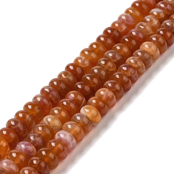PandaHall Natural Fire Crackle Agate Beads Strands, Rondelle, 10.5~11x5.5~6mm, Hole: 1mm, about 68pcs/strand, 15.43 inch(39.2cm) Fire...
PandaHall Natural Fire Crackle Agate Beads Strands, Rondelle, 10.5~11x5.5~6mm, Hole: 1mm, about 68pcs/strand, 15.43 inch(39.2cm) Fire...