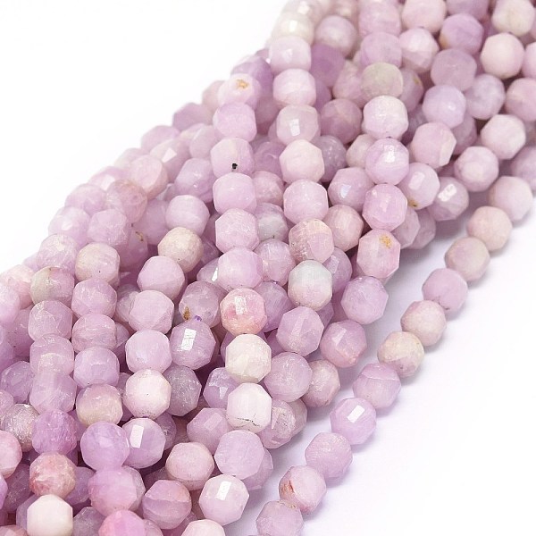 PandaHall Natural Kunzite/Spodumene Beads Strands, Faceted, Bicone, Double Terminated Point Prism Beads, 5~6x6mm, Hole: 0.7mm, about...
PandaHall Natural Kunzite/Spodumene Beads Strands, Faceted, Bicone, Double Terminated Point Prism Beads, 5~6x6mm, Hole: 0.7mm, about...