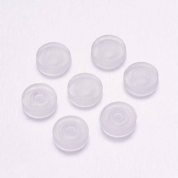 PandaHall Comfort PET Plastic Pads for Clip on Earrings, Anti-Pain, Clip on Earring Cushion, Clear, 7x7x2mm, Hole: 2mm Plastic Clear
PandaHall Comfort PET Plastic Pads for Clip on Earrings, Anti-Pain, Clip on Earring Cushion, Clear, 7x7x2mm, Hole: 2mm Plastic Clear