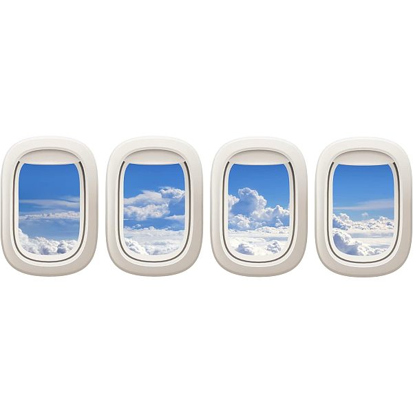 PandaHall OLYCRAFT 3D Porthole Wall Stickers 45.6x15.7 Inch Cloud Theme PVC Wall Stickers Window Clouds Wall Decor Self Adhesive Wall Murals...
PandaHall OLYCRAFT 3D Porthole Wall Stickers 45.6x15.7 Inch Cloud Theme PVC Wall Stickers Window Clouds Wall Decor Self Adhesive Wall Murals...