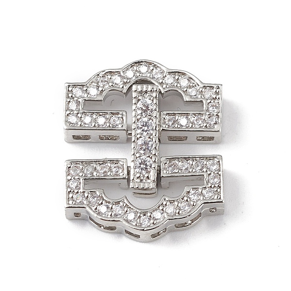 PandaHall Rack Plating Brass Micro Pave Clear Cubic Zirconia Watch Band Clasps, Cadmium Free & Lead Free, Long-Lasting Plated, Platinum...
PandaHall Rack Plating Brass Micro Pave Clear Cubic Zirconia Watch Band Clasps, Cadmium Free & Lead Free, Long-Lasting Plated, Platinum...
