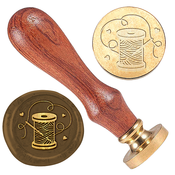 PandaHall Wax Seal Stamp Set, 1Pc Golden Tone Sealing Wax Stamp Solid Brass Head, with 1Pc Wood Handle, for Envelopes Invitations, Gift Card...
PandaHall Wax Seal Stamp Set, 1Pc Golden Tone Sealing Wax Stamp Solid Brass Head, with 1Pc Wood Handle, for Envelopes Invitations, Gift Card...