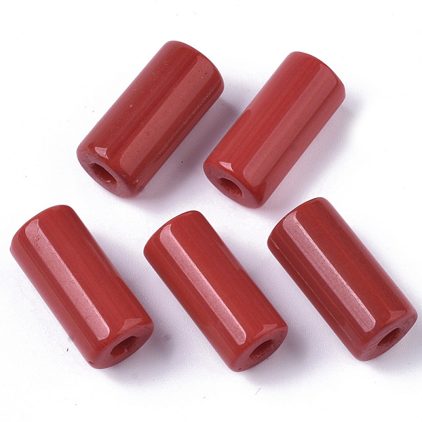 PandaHall Opaque Glass Bugle Beads, Column, Round Hole, FireBrick, 23~24x11~12mm, Hole: 4mm, about 85pcs/bag Glass Red
PandaHall Opaque Glass Bugle Beads, Column, Round Hole, FireBrick, 23~24x11~12mm, Hole: 4mm, about 85pcs/bag Glass Red