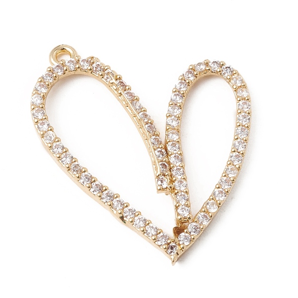 PandaHall Eco-Friendly Rack Plating Brass Micro Pave Cubic Zirconia Pendants, Long-Lasting Plated, Lead Free & Cadmium Free, Heart, Real 18K..., Clear
PandaHall Eco-Friendly Rack Plating Brass Micro Pave Cubic Zirconia Pendants, Long-Lasting Plated, Lead Free & Cadmium Free, Heart, Real 18K..., Clear