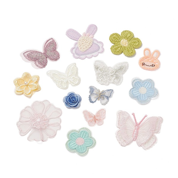 PandaHall Lace Embroidery Costume Accessories, Applique Patch, Sewing Craft Decoration, Mixed Shape, Mixed Color, 28~65x28~71x1~11mm Cloth..., Multicolor
PandaHall Lace Embroidery Costume Accessories, Applique Patch, Sewing Craft Decoration, Mixed Shape, Mixed Color, 28~65x28~71x1~11mm Cloth..., Multicolor
