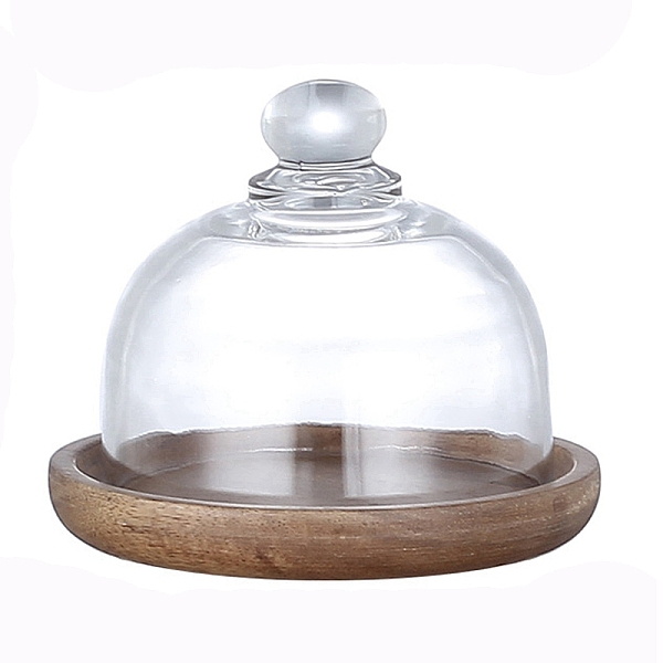 PandaHall Glass Dome Cloche Cover, Bell Jar, with Wood Base, Tabletop Decorative Case Covered Plants/Food, Clear, 105x95mm Glass Arch Clear
PandaHall Glass Dome Cloche Cover, Bell Jar, with Wood Base, Tabletop Decorative Case Covered Plants/Food, Clear, 105x95mm Glass Arch Clear