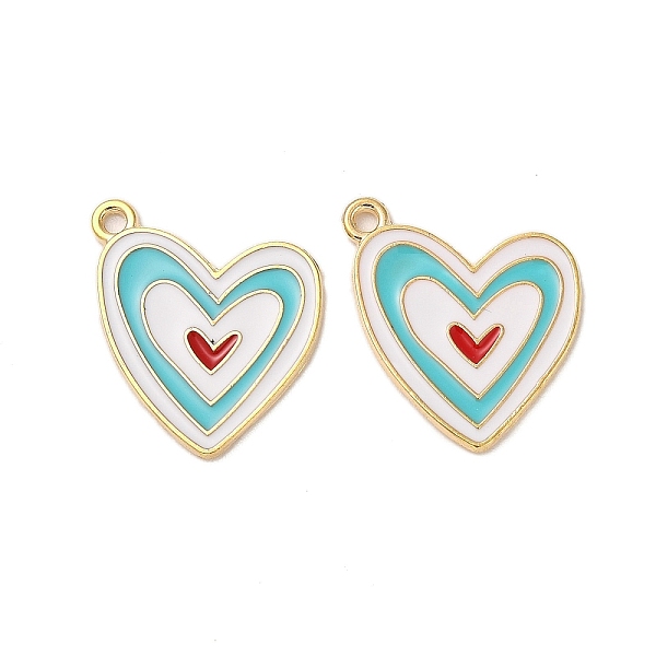 PandaHall Alloy Enamel Pendants, Heart Charm, Golden, White, 22x19x1.3mm, Hole: 1.6mm Alloy+Enamel Heart White
PandaHall Alloy Enamel Pendants, Heart Charm, Golden, White, 22x19x1.3mm, Hole: 1.6mm Alloy+Enamel Heart White