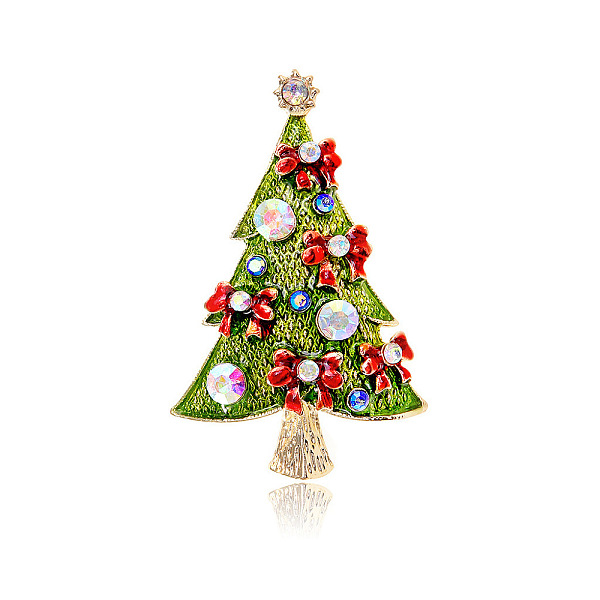 PandaHall Christmas Tree Enamel Pin with Rhinestone, Golden Alloy Brooch for Backpack Clothes, Colorful, 2.09x1.38 inch(5.3x3.5cm)...
PandaHall Christmas Tree Enamel Pin with Rhinestone, Golden Alloy Brooch for Backpack Clothes, Colorful, 2.09x1.38 inch(5.3x3.5cm)...