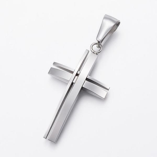 PandaHall 304 Stainless Steel Pendants, Cross, Stainless Steel Color, 36x20x4mm, Hole: 10x4mm 304 Stainless Steel Cross
PandaHall 304 Stainless Steel Pendants, Cross, Stainless Steel Color, 36x20x4mm, Hole: 10x4mm 304 Stainless Steel Cross