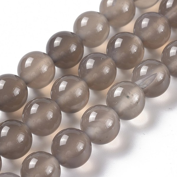 PandaHall Natural Grey Agate Bead Strands, Round, Grade A, 8mm, Hole: 1mm, about 48pcs/strand, 15.7 inch Grey Agate Round Gray
PandaHall Natural Grey Agate Bead Strands, Round, Grade A, 8mm, Hole: 1mm, about 48pcs/strand, 15.7 inch Grey Agate Round Gray