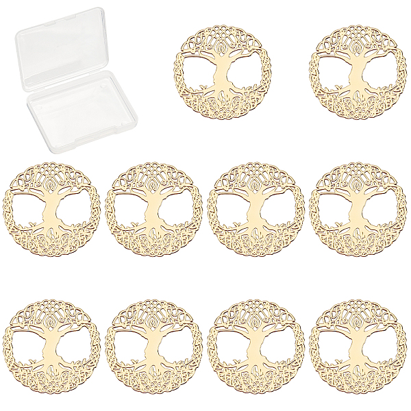 PandaHall SUNNYCLUE 10 Sheets Tree Of Life Self Adhesive Brass Stickers, Scrapbooking Stickers, for Epoxy Resin Crafts, Golden, Golden...
PandaHall SUNNYCLUE 10 Sheets Tree Of Life Self Adhesive Brass Stickers, Scrapbooking Stickers, for Epoxy Resin Crafts, Golden, Golden...