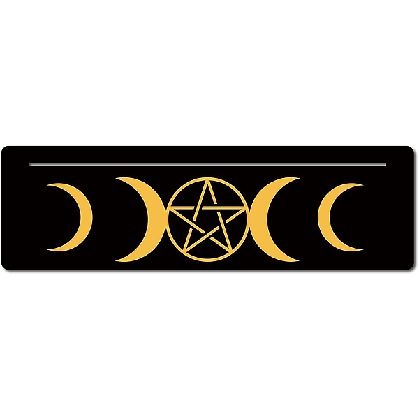 PandaHall Wooden Tarot Card Stand Holder, Witchcraft Supplies, Rectangle, Star, 76.2x254mm Wood Star Black
PandaHall Wooden Tarot Card Stand Holder, Witchcraft Supplies, Rectangle, Star, 76.2x254mm Wood Star Black