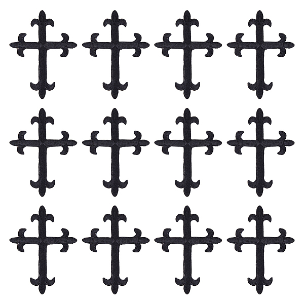 PandaHall DICOSMETIC 12Pcs Black Cross Embroidered Iron on Patch Cross Cloth Hat Patches Polyester Applique Patch Decor Patches DIY Sew On...
PandaHall DICOSMETIC 12Pcs Black Cross Embroidered Iron on Patch Cross Cloth Hat Patches Polyester Applique Patch Decor Patches DIY Sew On...
