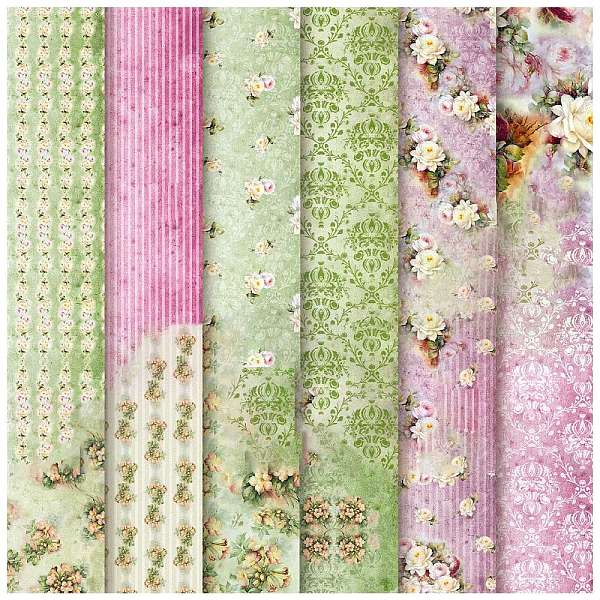 PandaHall 12 Sheets 12 Styles Scrapbooking Paper Pads, Decorative Craft Paper Pad, None Self-Adhesive, Flower, 153x153x0.1mm, 1 Sheet/style...
PandaHall 12 Sheets 12 Styles Scrapbooking Paper Pads, Decorative Craft Paper Pad, None Self-Adhesive, Flower, 153x153x0.1mm, 1 Sheet/style...