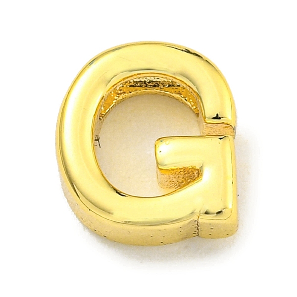 PandaHall Brass Beads, Real 18K Gold Plated, Letter G, 8x7.5x3mm, Hole: 1.8x1mm Brass Letter G
PandaHall Brass Beads, Real 18K Gold Plated, Letter G, 8x7.5x3mm, Hole: 1.8x1mm Brass Letter G