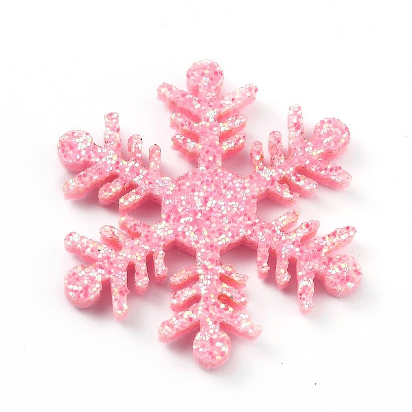 PandaHall Snowflake Felt Fabric Christmas Theme Decorate, with Glitter Gold Powder, for Kids DIY Hair Clips Make, Hot Pink, 3.6x3.15x0.25cm...
PandaHall Snowflake Felt Fabric Christmas Theme Decorate, with Glitter Gold Powder, for Kids DIY Hair Clips Make, Hot Pink, 3.6x3.15x0.25cm...