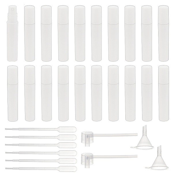 PandaHall BENECREAT 80pcs 3ml Matte Plastic Fine Mist Spray bottle, Mini Plastic White Spray Bottles with 6pcs 2ml Pipettes, 2pcs Funnels...
PandaHall BENECREAT 80pcs 3ml Matte Plastic Fine Mist Spray bottle, Mini Plastic White Spray Bottles with 6pcs 2ml Pipettes, 2pcs Funnels...