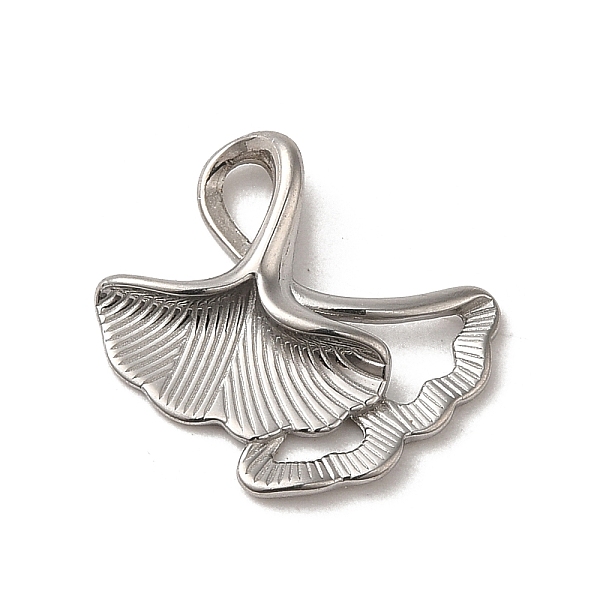 PandaHall 304 Stainless Steel Pendants, Ginkgo Leaf Charm, Stainless Steel Color, 16x16.5x4mm, Hole: 2.5x3mm 304 Stainless Steel Leaf
PandaHall 304 Stainless Steel Pendants, Ginkgo Leaf Charm, Stainless Steel Color, 16x16.5x4mm, Hole: 2.5x3mm 304 Stainless Steel Leaf