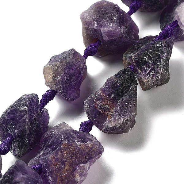 PandaHall Raw Rough Natural Amethyst Beads Strands, Nuggets, 19~28x15~26x14~22mm, Hole: 3.7mm, about 16pcs/strand, 16.73''(42.5cm) Amethyst...
PandaHall Raw Rough Natural Amethyst Beads Strands, Nuggets, 19~28x15~26x14~22mm, Hole: 3.7mm, about 16pcs/strand, 16.73''(42.5cm) Amethyst...