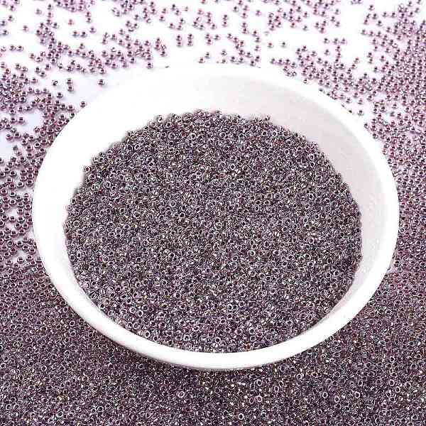 PandaHall MIYUKI Round Rocailles Beads, Japanese Seed Beads, (RR3206) Magic Copper Plum Lined Crystal, 15/0, 1.5mm, Hole: 0.7mm, about..., Purple
PandaHall MIYUKI Round Rocailles Beads, Japanese Seed Beads, (RR3206) Magic Copper Plum Lined Crystal, 15/0, 1.5mm, Hole: 0.7mm, about..., Purple