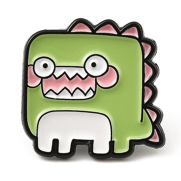 PandaHall Alloy Enamel Pins, Cartoon Animal Brooches, Electrophoresis Black, Dinosaur, 22.5x23x1.3mm Alloy+Enamel Dinosaur
PandaHall Alloy Enamel Pins, Cartoon Animal Brooches, Electrophoresis Black, Dinosaur, 22.5x23x1.3mm Alloy+Enamel Dinosaur