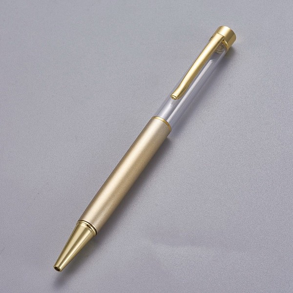 PandaHall Creative Empty Tube Ballpoint Pens, with Black Ink Pen Refill Inside, for DIY Glitter Epoxy Resin Crystal Ballpoint Pen Herbarium..., Gold
PandaHall Creative Empty Tube Ballpoint Pens, with Black Ink Pen Refill Inside, for DIY Glitter Epoxy Resin Crystal Ballpoint Pen Herbarium..., Gold