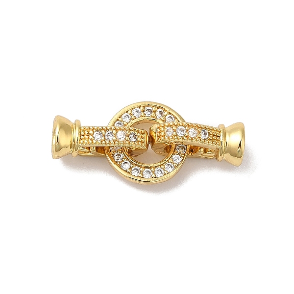 PandaHall Rack Plating Brass Micro Pave Clear Cubic Zirconia Fold Over Clasps, Cadmium Free & Lead Free, Long-Lasting Plated, Real 18K Gold...
PandaHall Rack Plating Brass Micro Pave Clear Cubic Zirconia Fold Over Clasps, Cadmium Free & Lead Free, Long-Lasting Plated, Real 18K Gold...