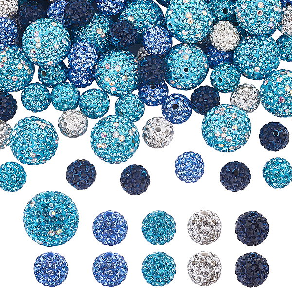 PandaHall OLYCRAFT 100pcs 5 Colors 10mm Rhinestone Beads Blue White Black Clay Beads Polymer Clay Pave Crystal Beads Disco Ball Beads 1.5mm..., Multicolor
PandaHall OLYCRAFT 100pcs 5 Colors 10mm Rhinestone Beads Blue White Black Clay Beads Polymer Clay Pave Crystal Beads Disco Ball Beads 1.5mm..., Multicolor