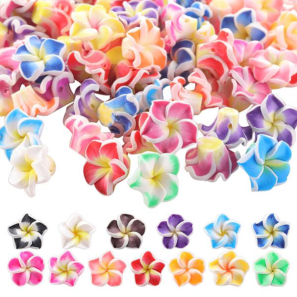PandaHall SUNNYCLUE Handmade Polymer Clay 3D Flower Plumeria Beads, Mixed Color, 12x8mm, Hole: 1.6~2mm, 100pcs/bag Polymer Clay Flower..., Multicolor
PandaHall SUNNYCLUE Handmade Polymer Clay 3D Flower Plumeria Beads, Mixed Color, 12x8mm, Hole: 1.6~2mm, 100pcs/bag Polymer Clay Flower..., Multicolor