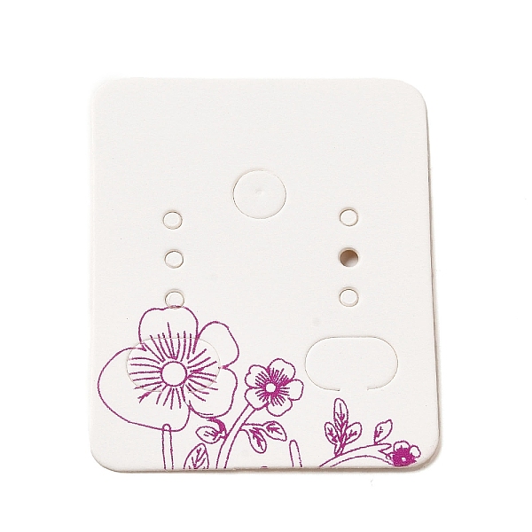 PandaHall 50Pcs Rectangle Paper Flower Print Earring Display Cards, Jewelry Display Cards for Earring Stud Storage, Old Rose, 4.7x3.8x0.05cm...
PandaHall 50Pcs Rectangle Paper Flower Print Earring Display Cards, Jewelry Display Cards for Earring Stud Storage, Old Rose, 4.7x3.8x0.05cm...