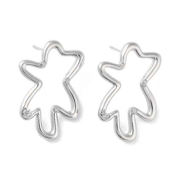 PandaHall Brass Stud Earring Findings, Flower, for Half Drilled Beads, Real Platinum Plated, 36x24mm, Pin: 0.7mm and 11.5x0.7mm. Brass...
PandaHall Brass Stud Earring Findings, Flower, for Half Drilled Beads, Real Platinum Plated, 36x24mm, Pin: 0.7mm and 11.5x0.7mm. Brass...