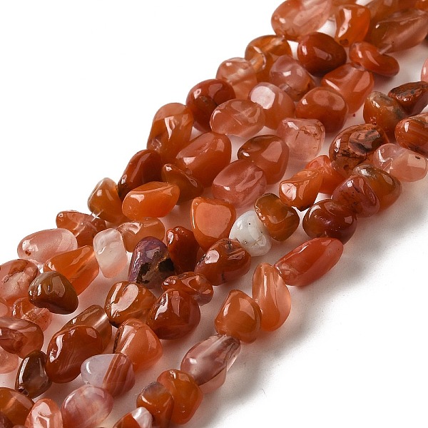 PandaHall Natural South Red Agate Beads Strands, Nuggets, Tumbled Stone, 3.5~9x4~6.5x4~6mm, Hole: 0.8mm, 14.96''(38cm) Carnelian Nuggets
PandaHall Natural South Red Agate Beads Strands, Nuggets, Tumbled Stone, 3.5~9x4~6.5x4~6mm, Hole: 0.8mm, 14.96''(38cm) Carnelian Nuggets