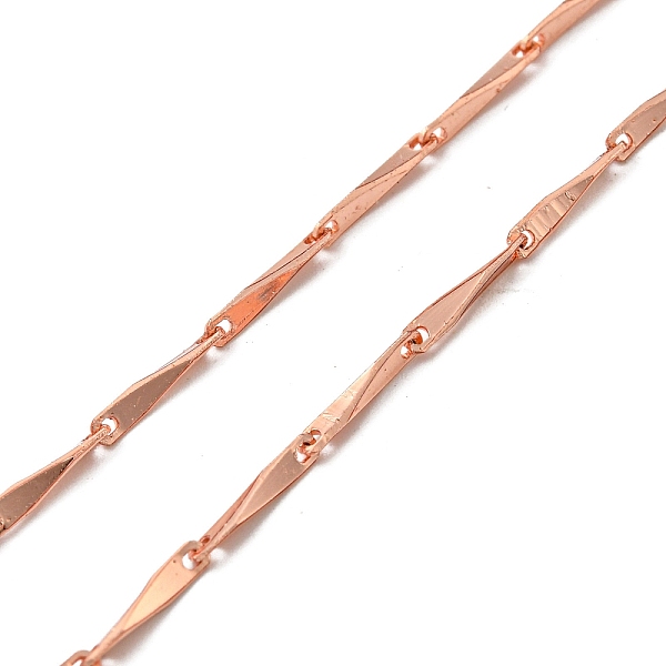 PandaHall Brass Bar Link Chain Necklaces Making with Clasp, for Beadable Necklace Making, Rose Gold, 17.76 inch(45.1cm), Wide: 1.5mm Brass
PandaHall Brass Bar Link Chain Necklaces Making with Clasp, for Beadable Necklace Making, Rose Gold, 17.76 inch(45.1cm), Wide: 1.5mm Brass